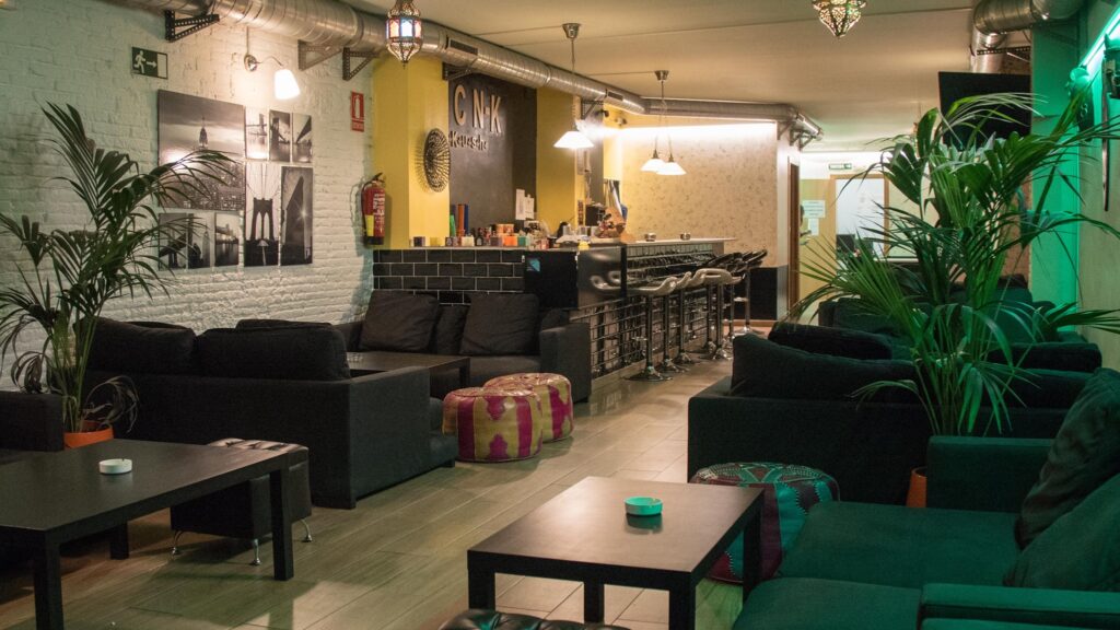 Barcelona Kush lounge in social lounge