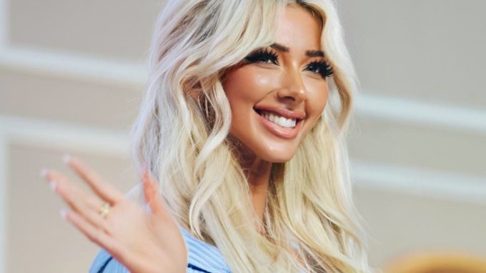 Promotional graphic detailing the rise and fall of Nala Ray OnlyFans career, including her $14 million exit from the adult industry and her subsequent transformation into a faith-based influencer.