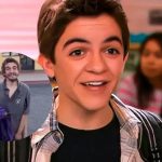 A social media thumbnail titled "Where Is Tylor Chase Now" featuring a small circular inset of the actor on the street next to his former Nickelodeon character, Martin Qwerly.