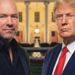 A digital graphic promoting a historic mixed martial arts spectacle on the South Lawn, titled "ufc white house Event." The image features the iconic White House building in the background with a UFC Octagon superimposed in the foreground, highlighting the upcoming June 14, 2026, date.