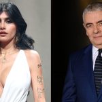A side-by-side comparison image labeled "Real or Fake" that examines the hyper-realistic visuals used in the celebrity hoax. It investigates the origins of the Mia Khalifa dating Rowan Atkinson rumor, which started as a satirical post on Instagram.