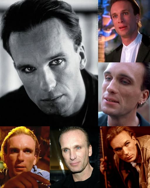 A graphic titled "Peter Greene's Career Timeline," featuring a horizontal line with key years and movie titles marking his most famous roles, such as Laws of Gravity (1992), Pulp Fiction (1994), and The Usual Suspects (1995). The image includes small portrait photos of the actor from various stages of his life, showing his transformation from his breakout roles to his later years.