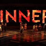 Promotional graphic for the movie Sinners celebrating its success at the 98th Academy Awards. The text highlights "Sinners Shines at Oscars 2026" and "All 4 Historic Wins Revealed," featuring the keyword sinners oscar wins 2026.