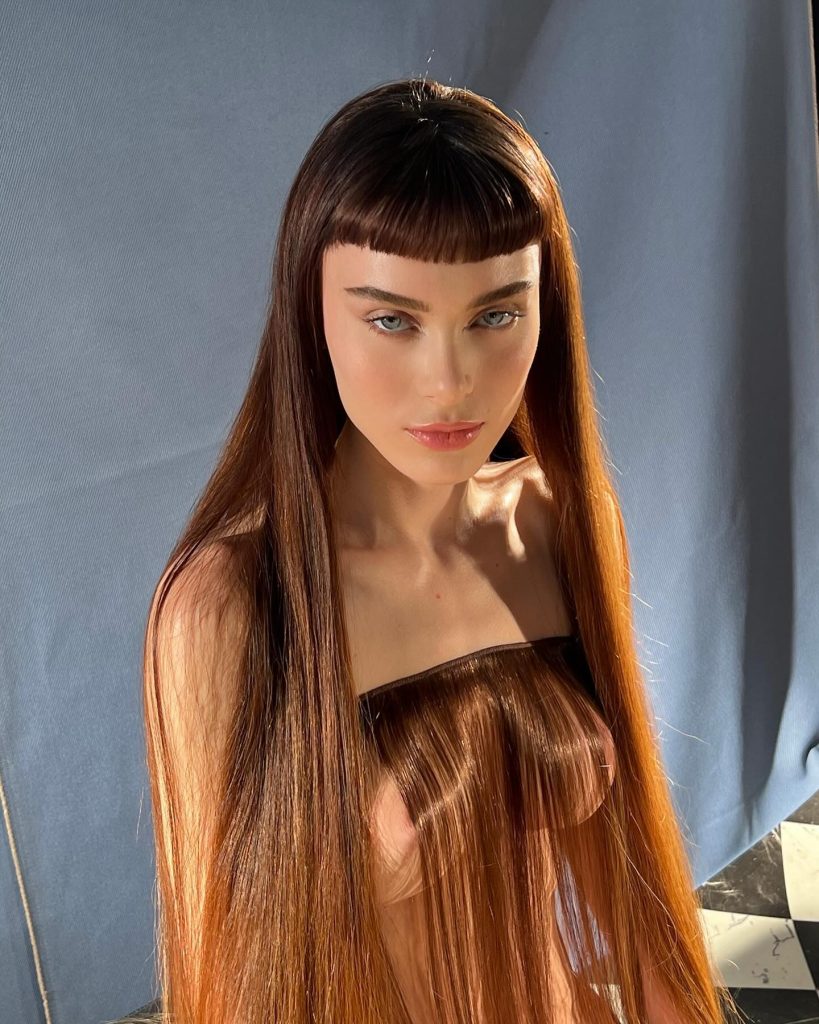 Lana Rhoades OnlyFans with Hair dress