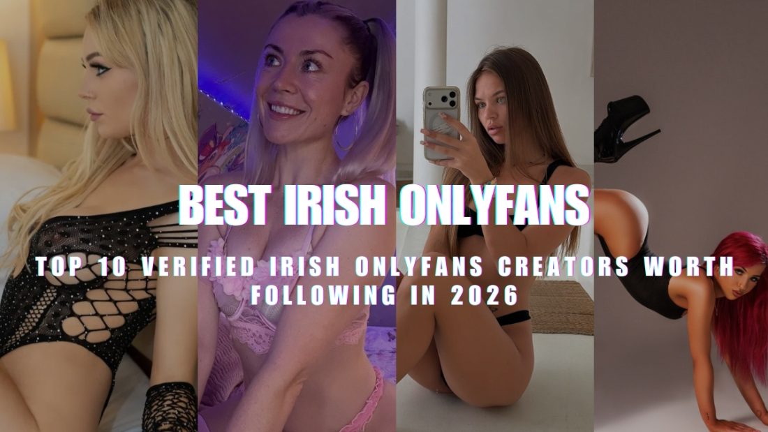 A wide, text-heavy promotional banner divided into four distinct vertical photo panels, each featuring a different woman.