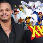 Beau DeMayo posed infront of X men 97 posters