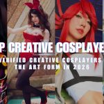 Collage of top 5 creative cosplayers
