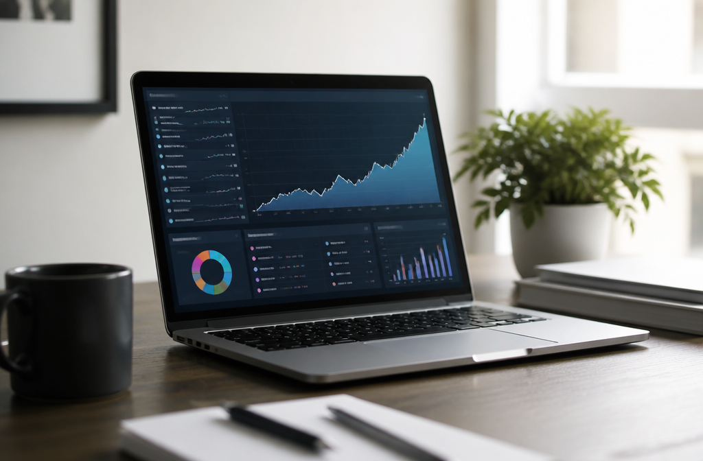 laptop displaying a creator earnings dashboard relevant to the OnlyFans age verification bill