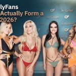 four onlyfans creators standing together for the featured image for onlyfans creators union