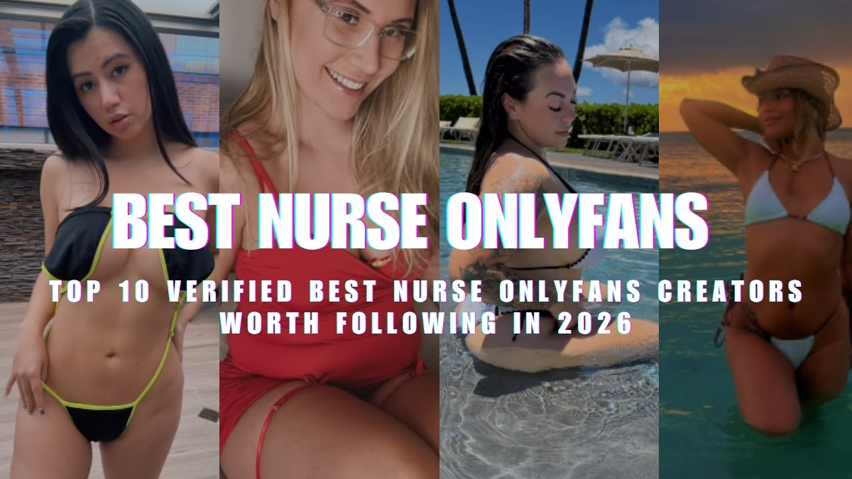 Best nurse OnlyFans creators collage highlighting top verified accounts to follow.