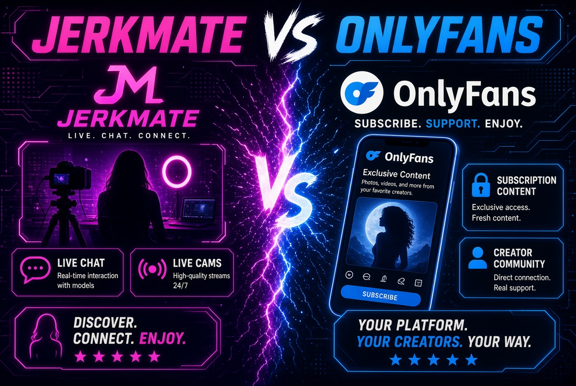 Jerkmate vs OnlyFans 2025: VIP Perks, Prices & Features Compared